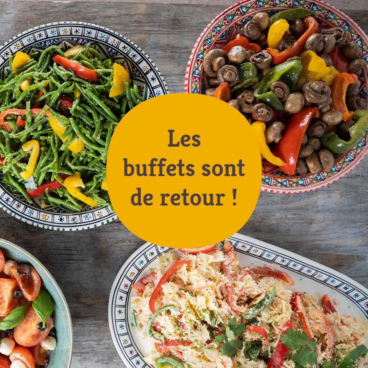 Buffet des entrees